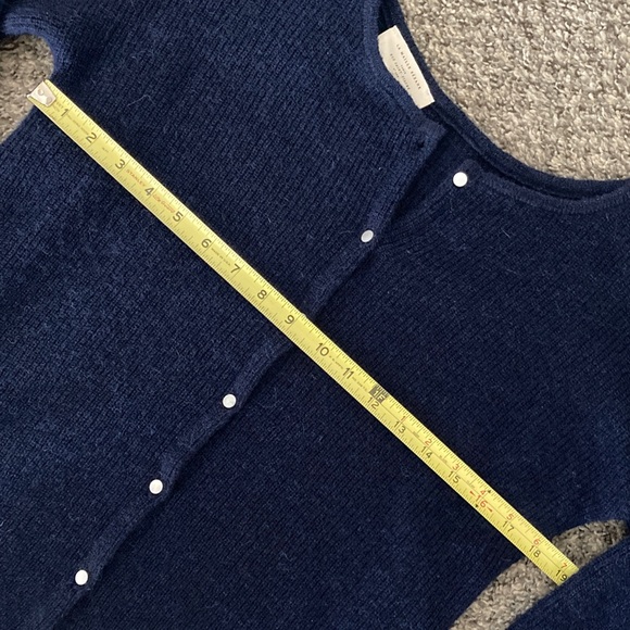 Sezane Gaspard Cardigan - Navy Blue XXS - Picture 7 of 9